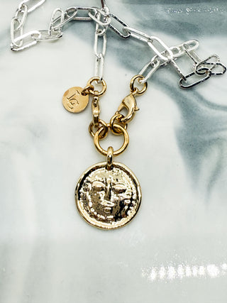 Charm visage Lune