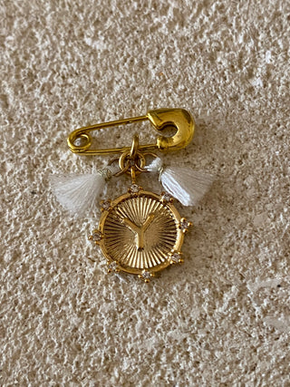 Broche personnalisable ABC