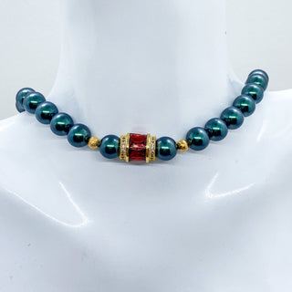 Collier Le Majestueux Vert