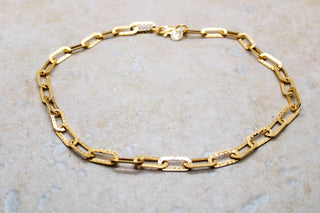 Collier Chaîne Martelée