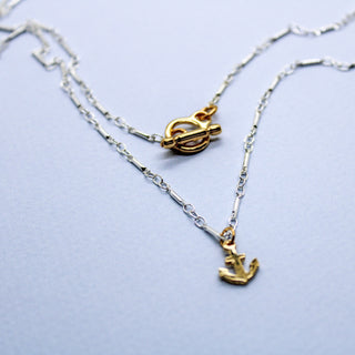 Collier Double Tour Ancre