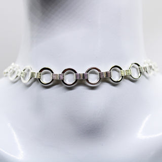 Collier Choker Argenté
