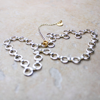 Collier Choker Argenté