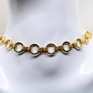 Collier Choker Doré
