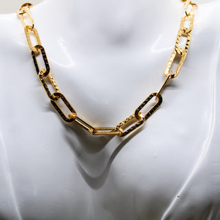 Collier Chaîne Martelée