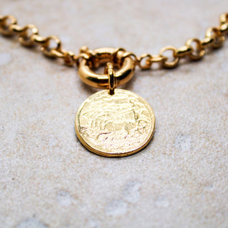 Collier Pièce de Monnaie Française