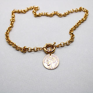 Collier Pièce de Monnaie Française