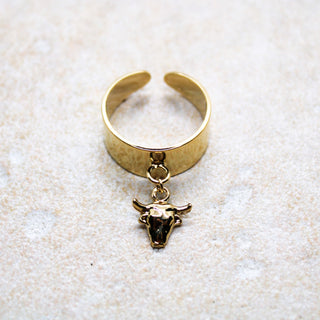 Bague Charm Taureau