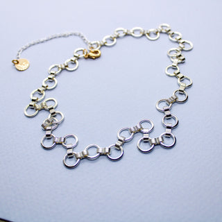 Collier Choker Argenté