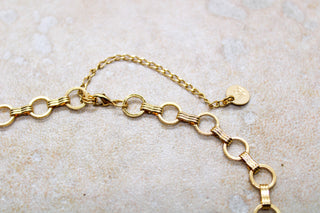 Collier Choker Doré