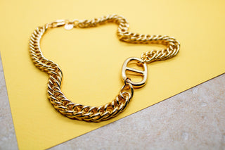 Collier Chaîne Gourmette Marin