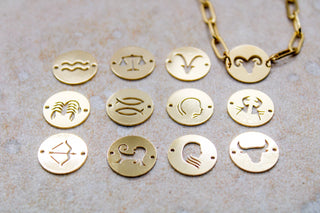 Bracelet Ajustable Zodiaque Doré