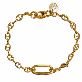 Bracelet Chaîne Grain de Café Robusta