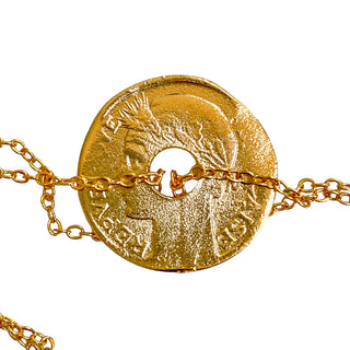 Bracelet Pièce de Monnaie Antique
