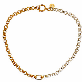 Collier Chaîne Gold and Silver