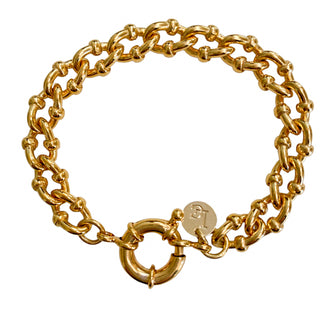 Bracelet Grosse Chaîne Fantaisie