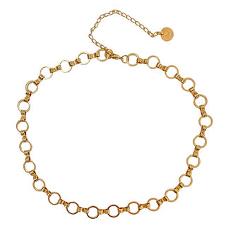 Collier Choker Doré