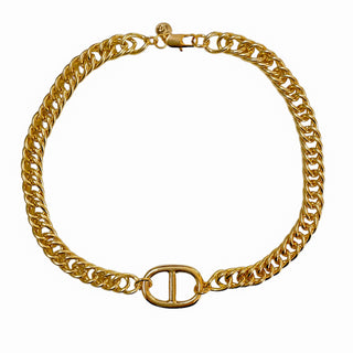 Collier Chaîne Gourmette Marin